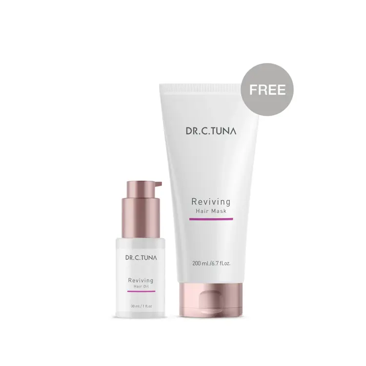 image of Dr. C. Tuna Reviving Hair Oil & (FREE Hair Mask)