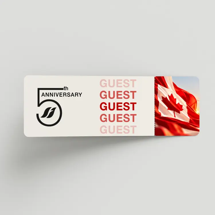 image of Canada 5th Year Anniversary - Guest Ticket