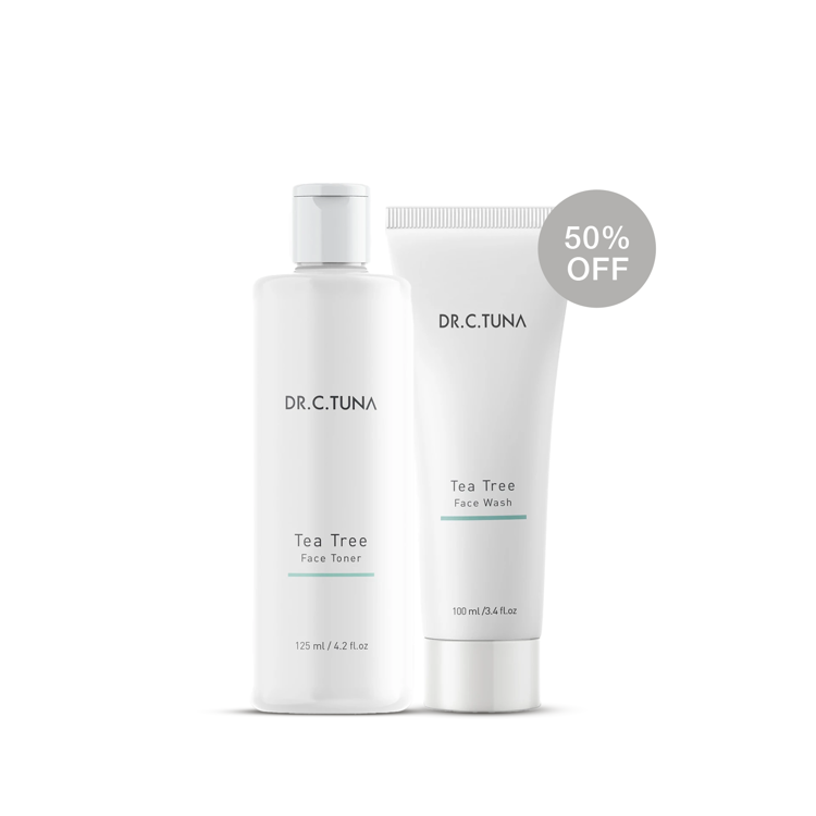 image of Dr. C. Tuna Tea Tree Face Toner & Face Wash (50% OFF!)